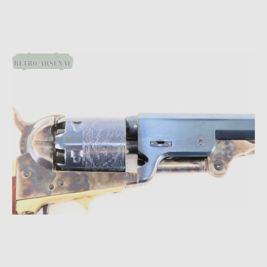 Hege-Uberti 1851 Navy Blue Finish