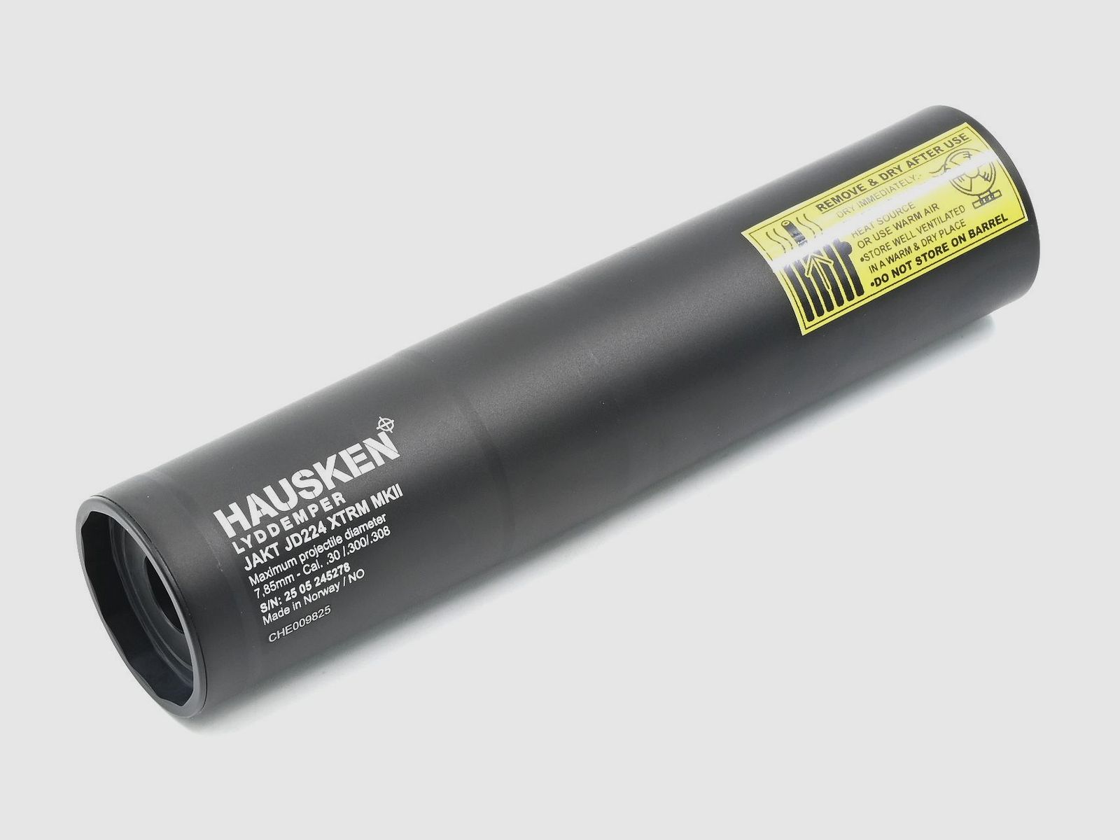 Schalldämpfer Hausken JAKT LITE XTRM, JD224LX.2, 7.85mm, M18x0, Bild 1 von 3