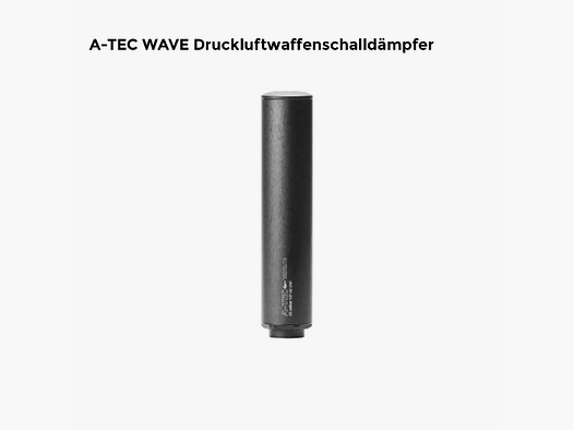 A-TEC WAVE Druckluftwaffenschalldämpfer 1/2”-28 UNEF