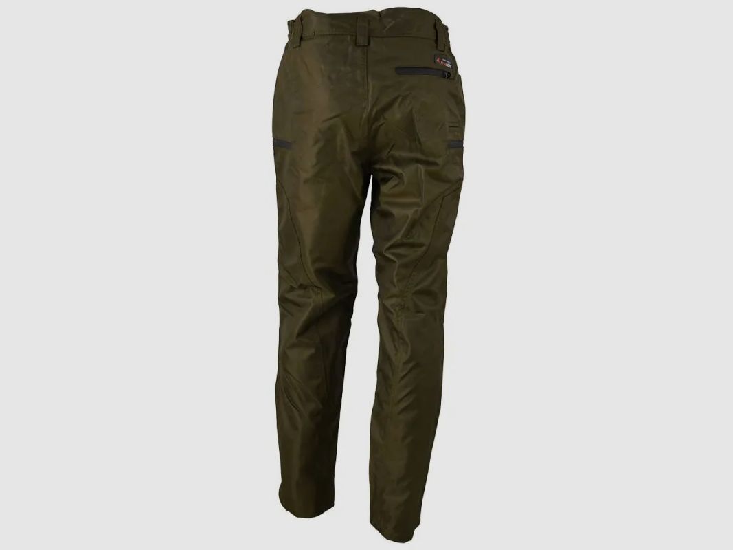 Pantaloni da battuta Attila kaki, rinforzati e impermeabili, immagine 4 di 14