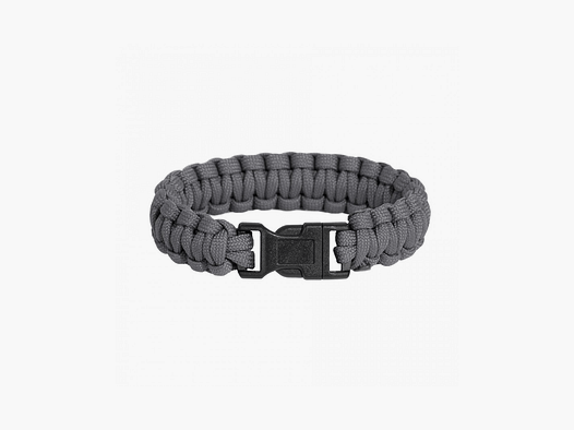 BRACCIALE PARACORD – PENTAGON – PSELION SURVIVAL BRACELET Wolf Grey 20cm