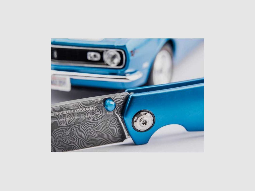 Böker 1969 Z28 Camaro Le Mans Damast Messer