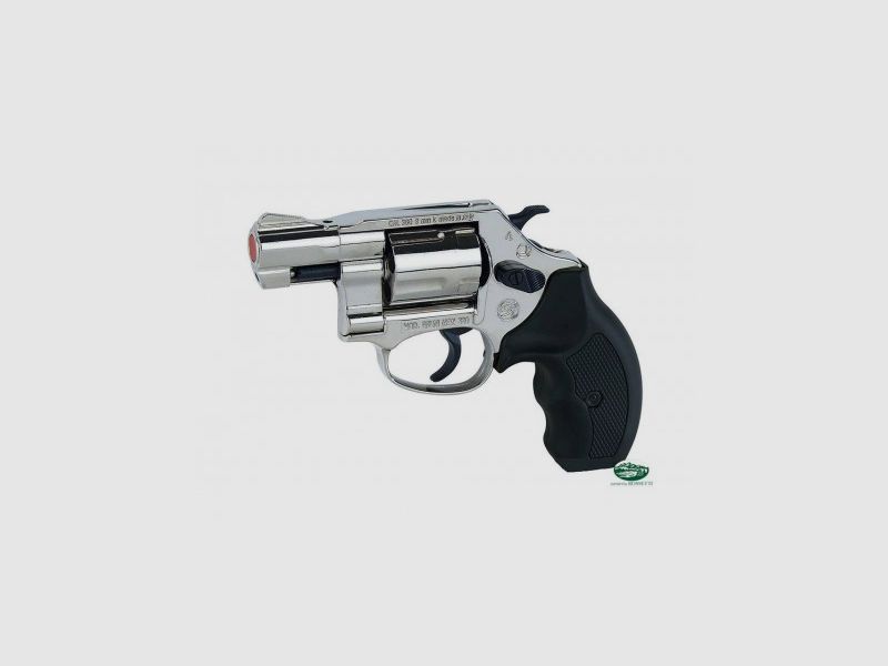 BRUNI NEW 380 Revolver NICKEL Kal.380mm 2 Zoll