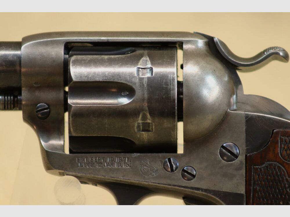 Colt Mod. 1873 Bisley, 4 3/4 Zoll Lauf , Kal. .38 Colt, Baujahr 1905