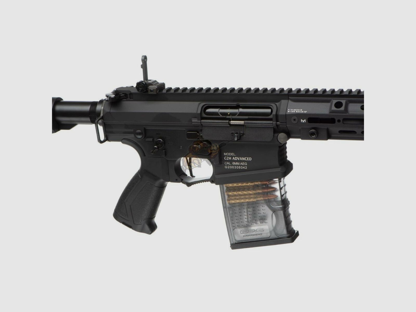 G&G TR16 SBR 308 Mk1 G2H mit ETU in Schwarz Airsoft S-AEG frei ab 18