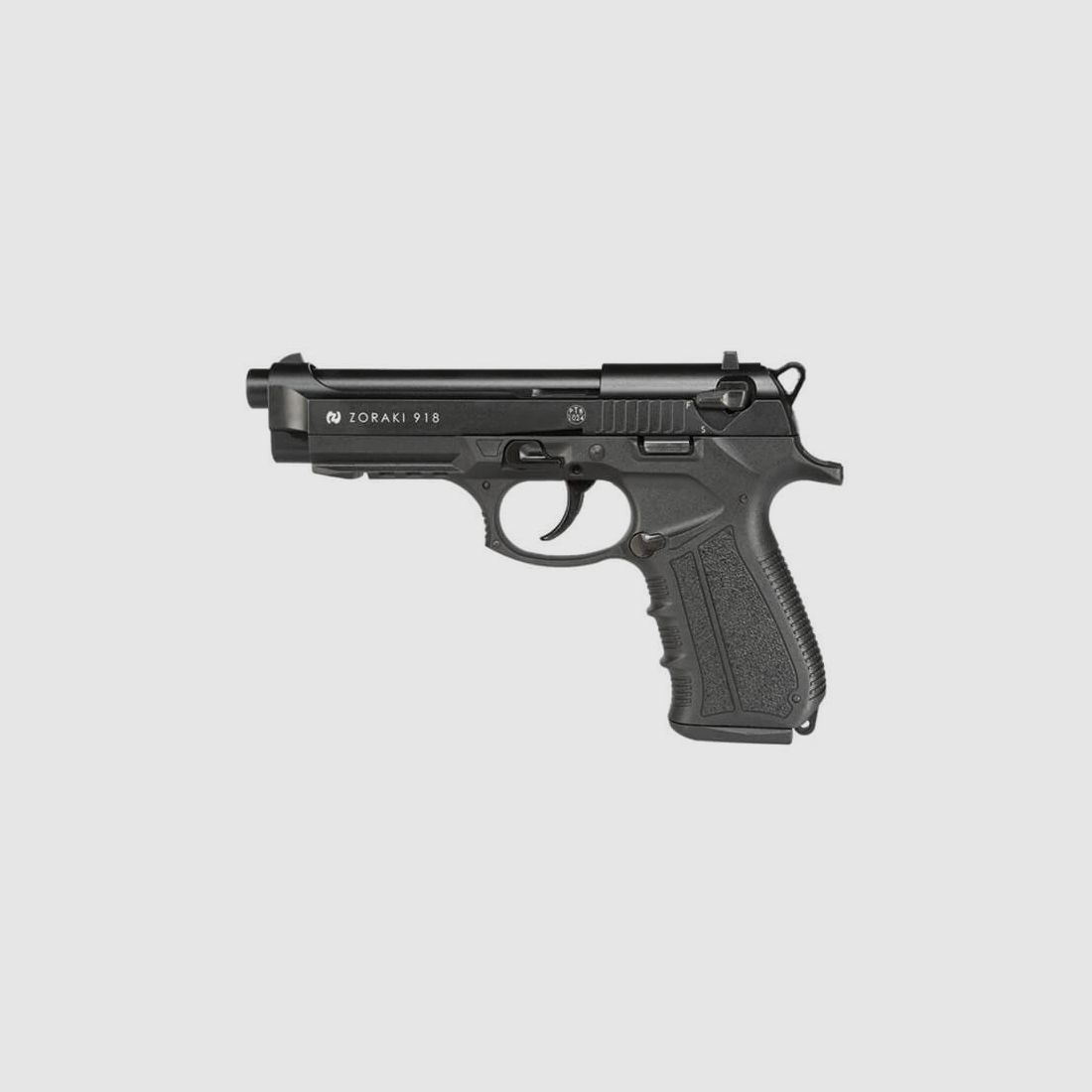 Zoraki 918 Zwart SRS-Pistool 9mm P.A.K.