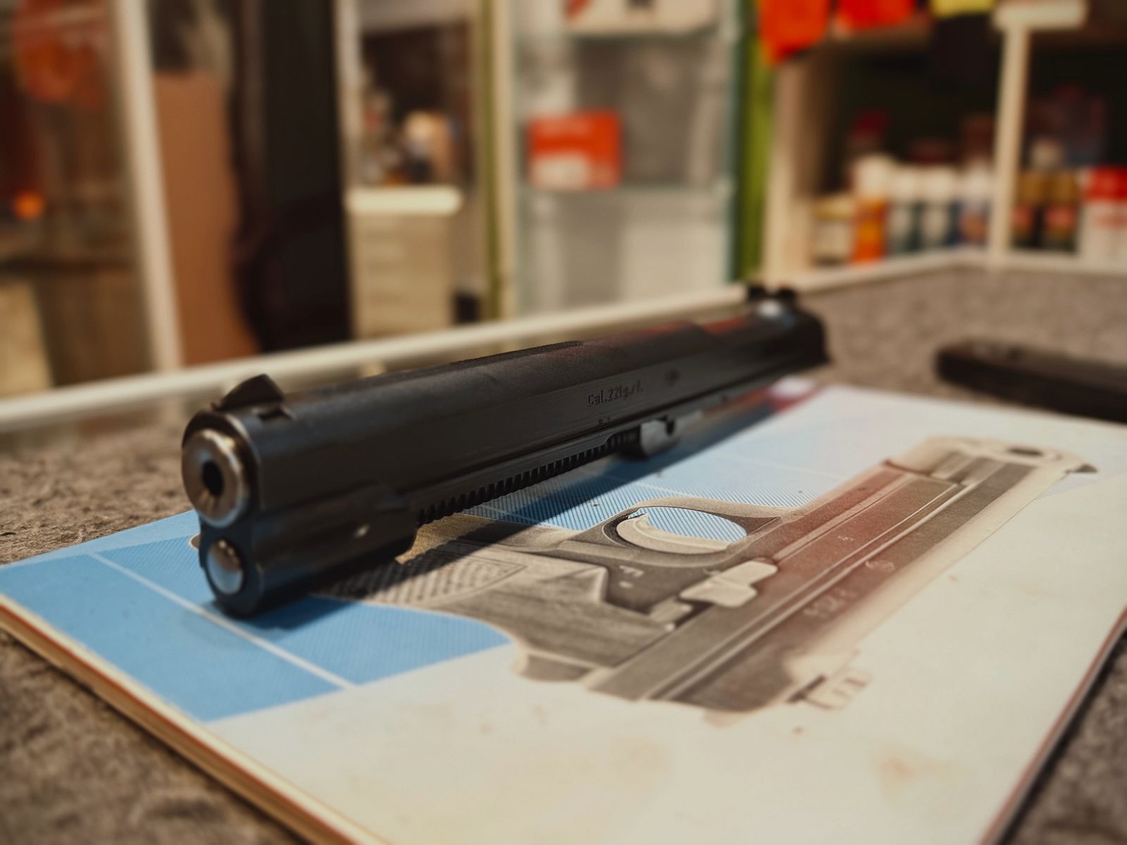 SigSauer P210 wisselsysteem