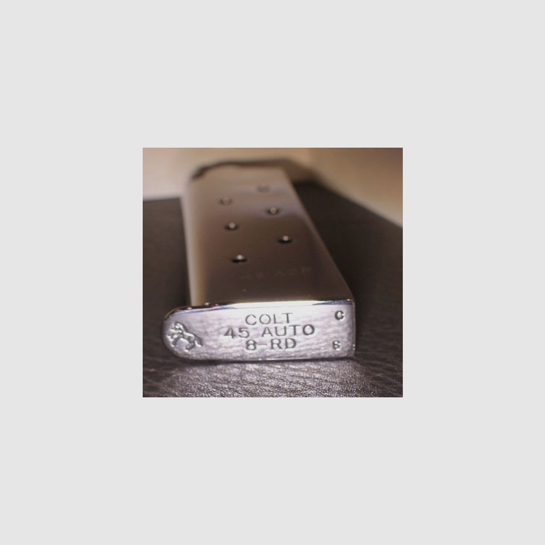 Magazynek Colt 1911 .45 ACP 8RD Polerowana stal nierdzewna