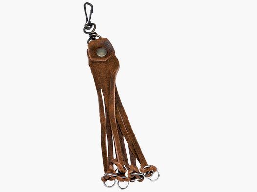 PORTE OISEAUX EN CUIR 8 BRINS