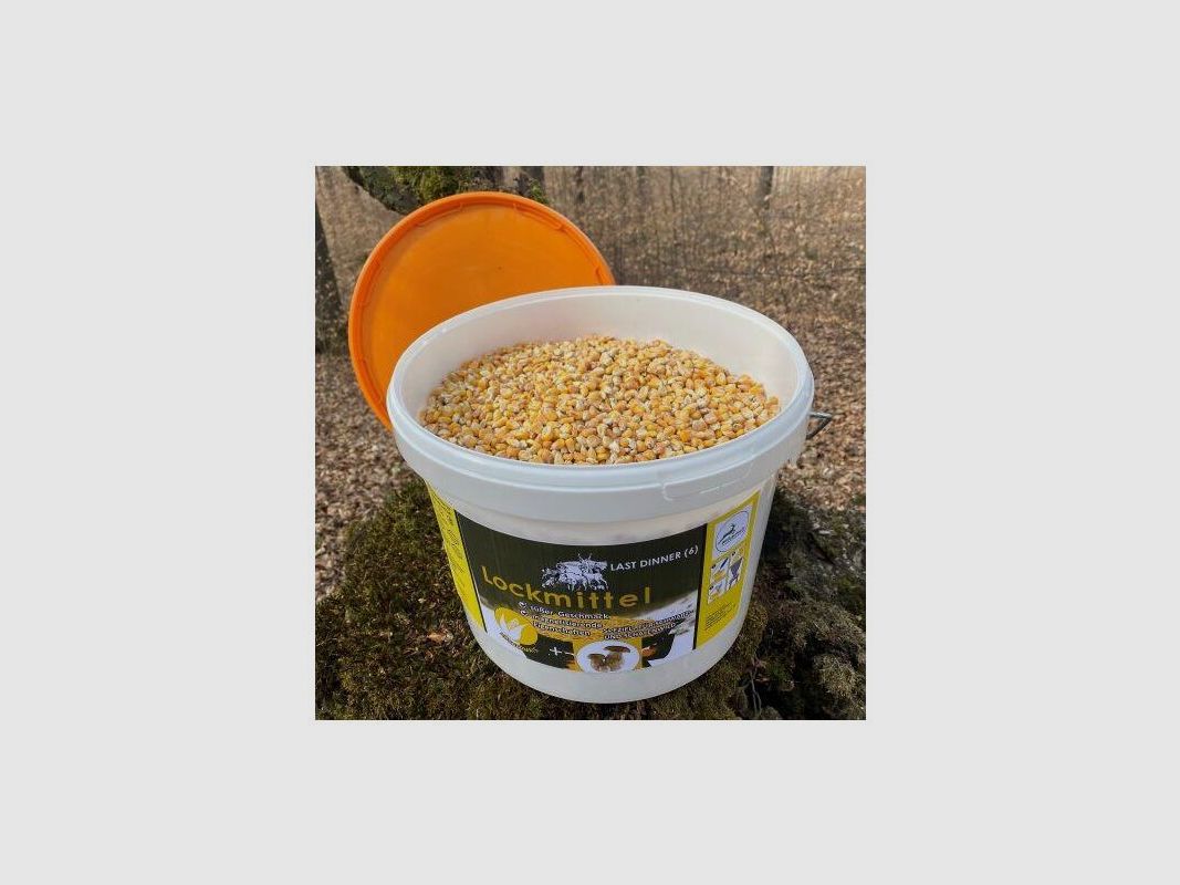 Wildlutscher Last Dinner Mais mit Pilz-Duft/ Geschmack 10kg Eimer
