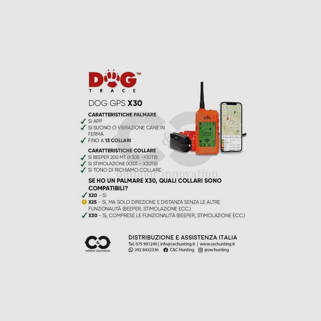 Palmare GPS Dogtrace X30, Bild 3 von 3