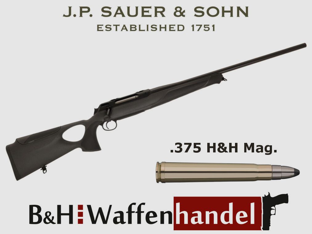 Sauer & Sohn	 S 404 Synchro XT / LL62cm / Laufgewinde / Magnum