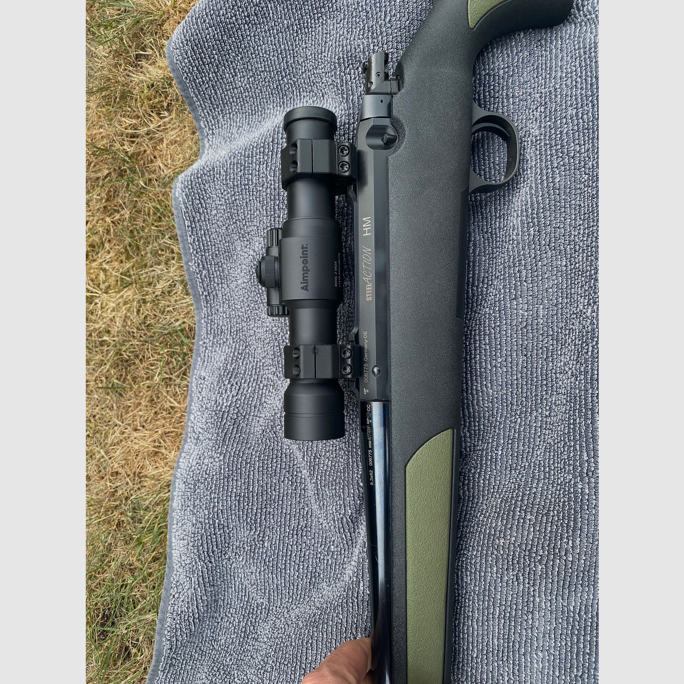 Steel Action HM 9,3x62, Aimpoint 9000l