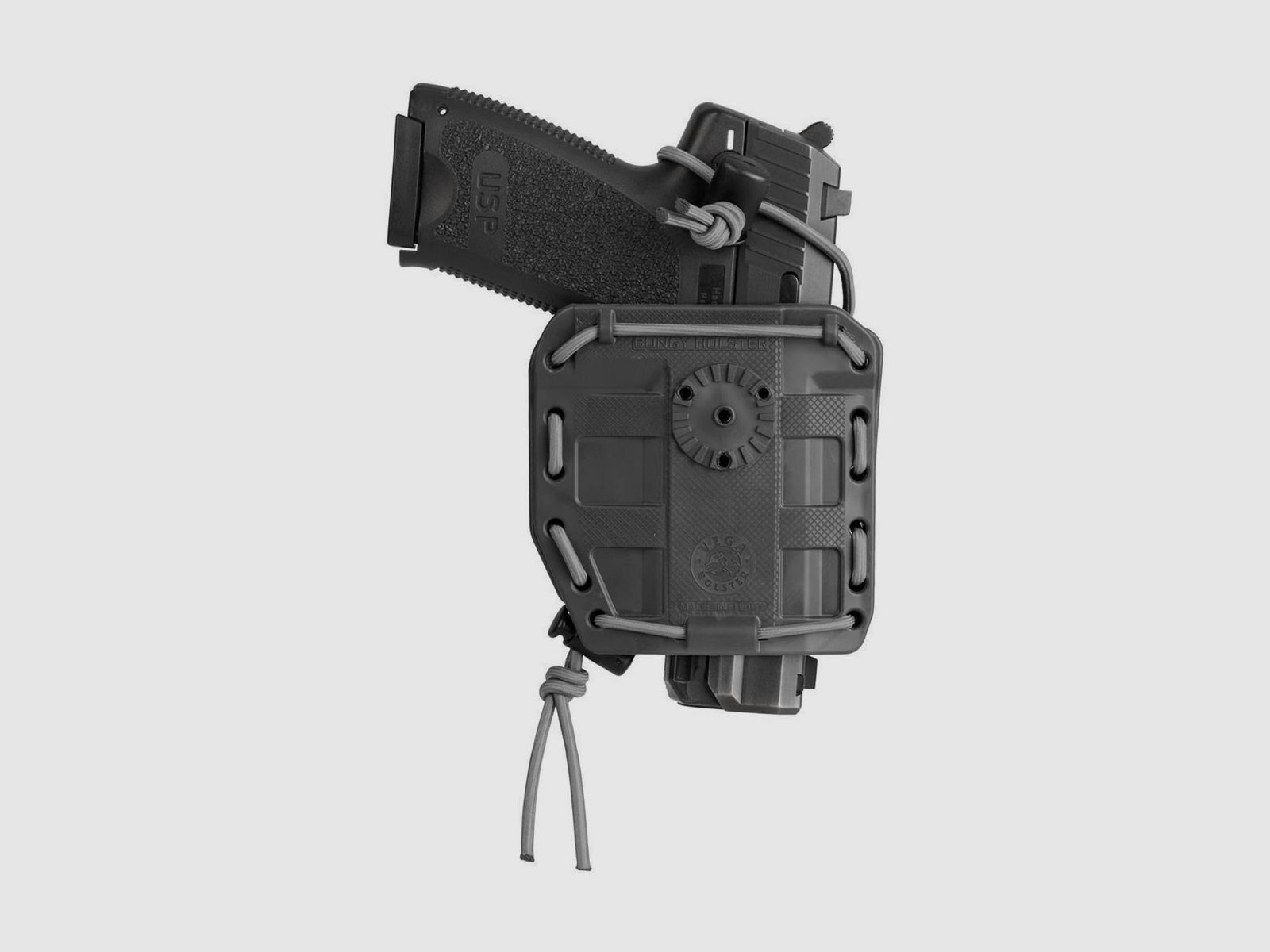 T.A.C.S. Universal Bungy Modular Holster L/AUTO Coyote Tan