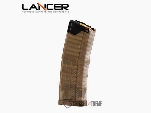 Magazynek LANCER Przezroczysty Dark Earth 30 Strzałów Kal. 5.56 do AR15