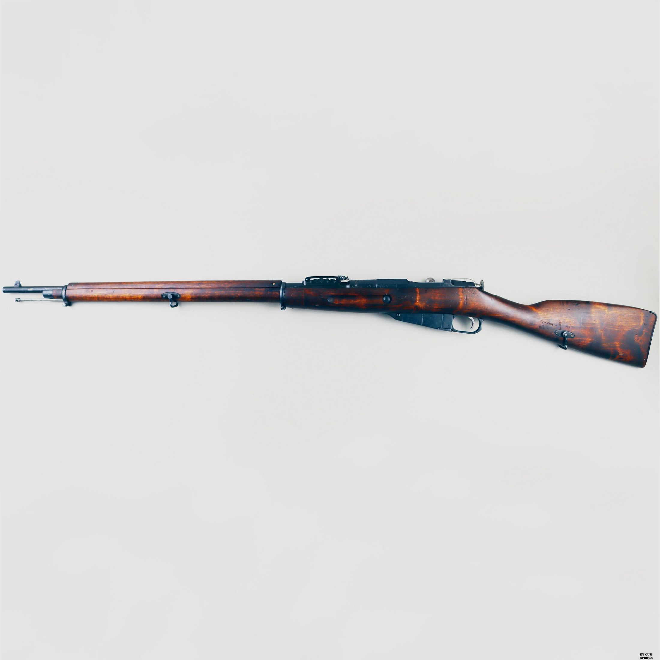 Geweer Militair Arsenal Tula mod. 1891 Finse Leger cal. 7,62x54R matr. 95721, afbeelding 1 van 19