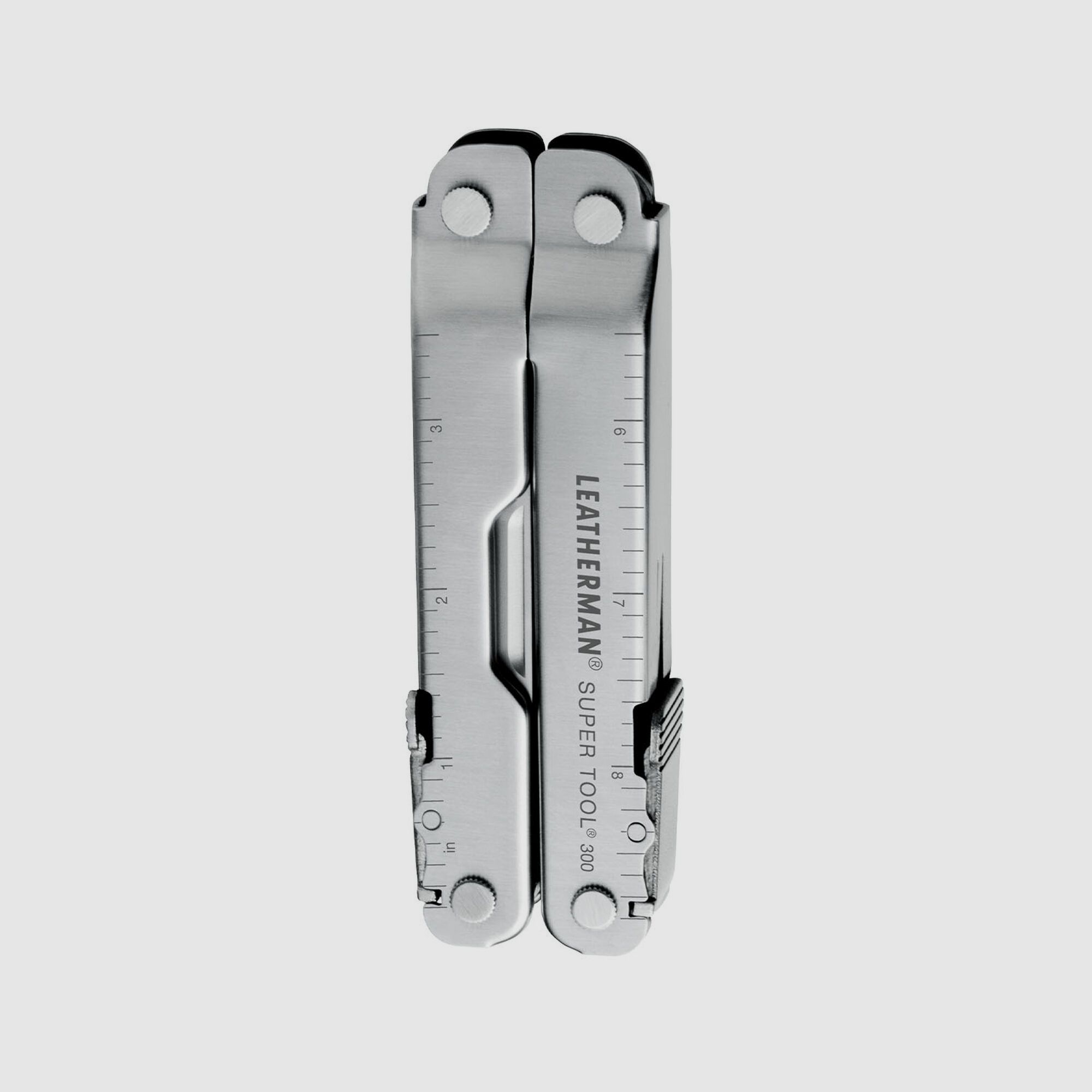 Leatherman SUPER TOOL 300 Stainless, Nylon Holster, Schwarz, L