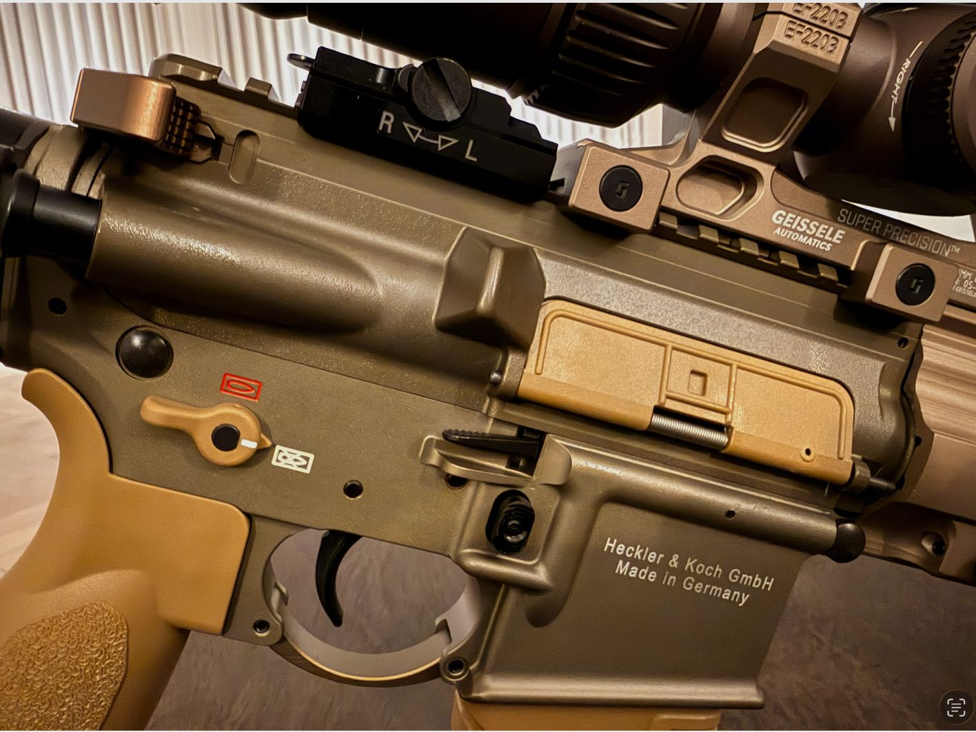 HK MR223 A3 14.5” – Geissele / Vortex Razor setup – As good as new