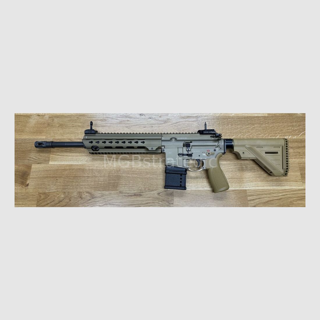 Heckler & Koch MR223 A3 Slim-Line 14,5" Lauf - halbautom. Büchse .223Rem sandfarben - ähnlich Bundeswehr G95A1 G95KA1 G95K H&K 416