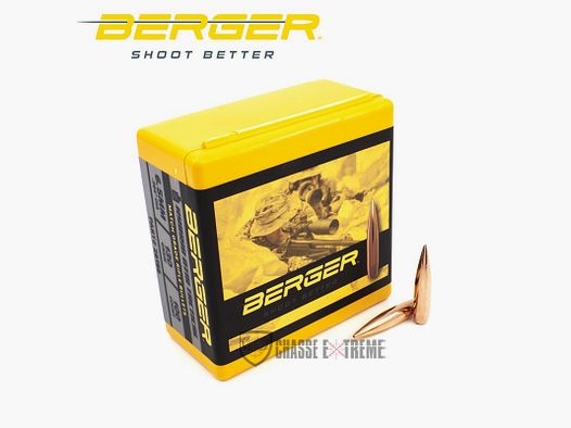 100 Proiettili BERGER Cal 6,5mm 130gr AR Hybrid OTM Tactical