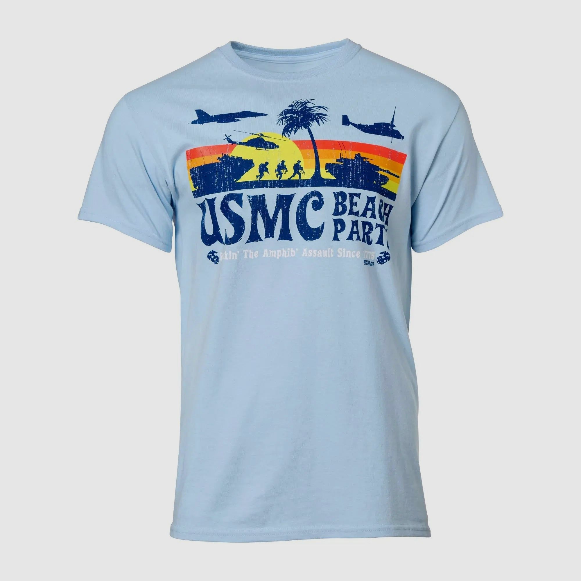 7.62 Design T-Shirt USMC Beach Party