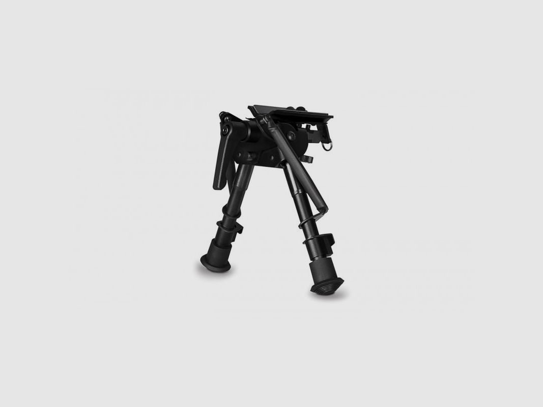 HAWKE BIPOD 6"-9" INCLINABILE LATERALMENTE PER ATTACCO A CINGHIA