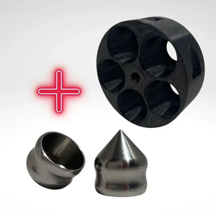 Z-RAM Z-DRUM & 6X Z.68S 9.5G STAHLKUGELN KAL 0.68 BEREIT FÜR UMAREX T4E TR68 HDR68 SCHWARZ, Bild 1 von 7