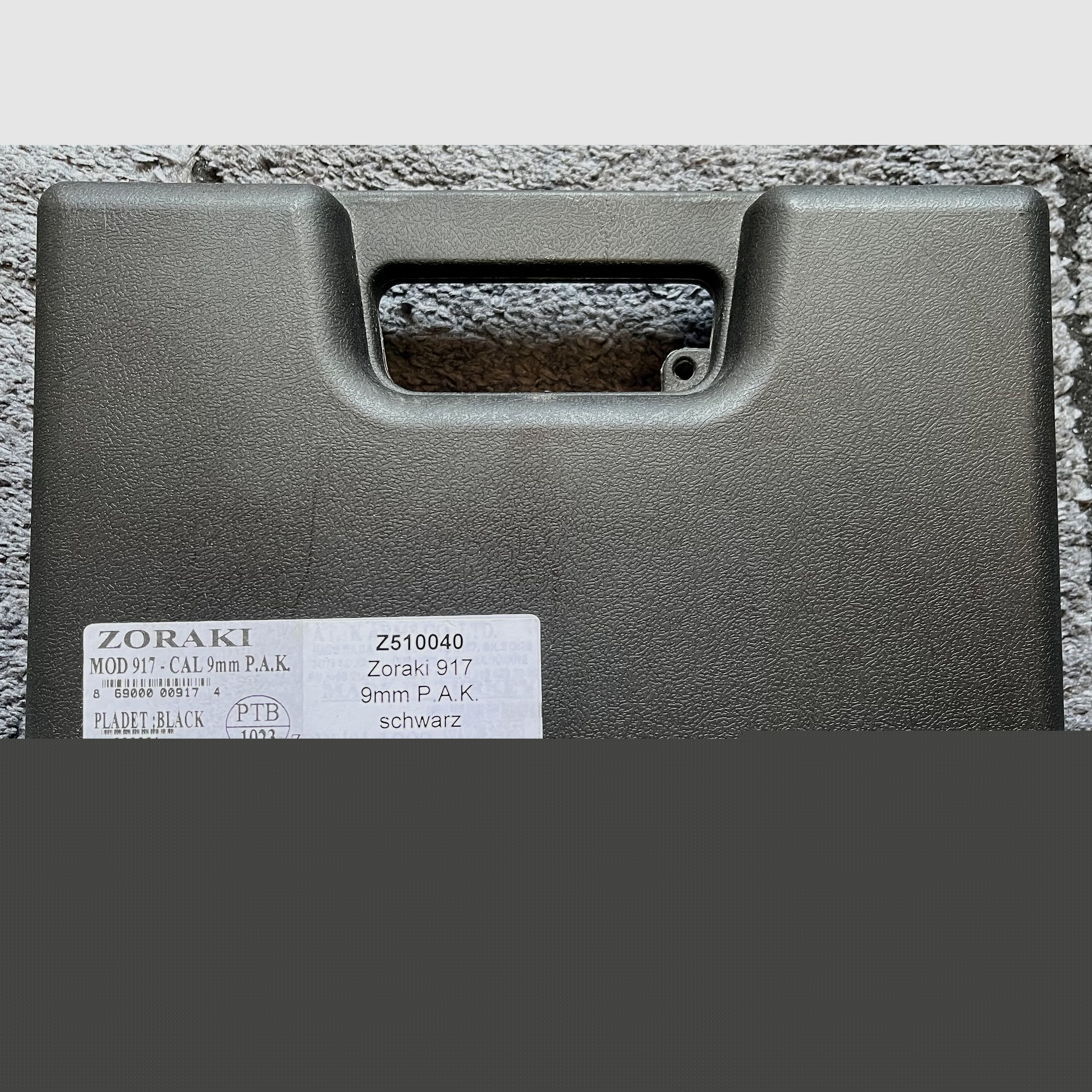 Zoraki 917 Schreckschusspistole 9mm P.A.K. - schwarz - Gebraucht