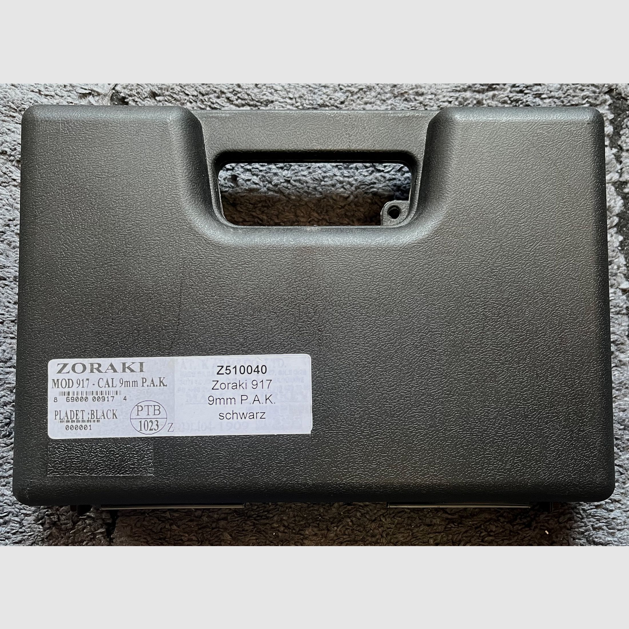 Zoraki 917 Schreckschusspistole 9mm P.A.K. - schwarz - Gebraucht