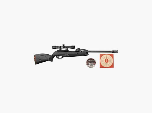Pack Druckluftbüchse Gamo Quiker Exklusivität Pisteurs Kal. 4,5mm 10 Schuss 19,9J