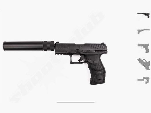 Tausch! Walther Schreckschuss Pistole PPQ M2 Navy Kit (Tausch) gegen Revolver 9mm