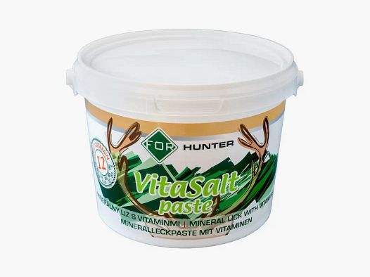 PASTA SOLNA Z WITAMINAMI FOR VITASALT DLA ZWIERZYNY ŁOWNEJ