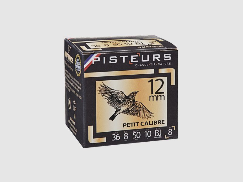 PISTEURS PATRONEN Kal. 12/50 MM PB 5