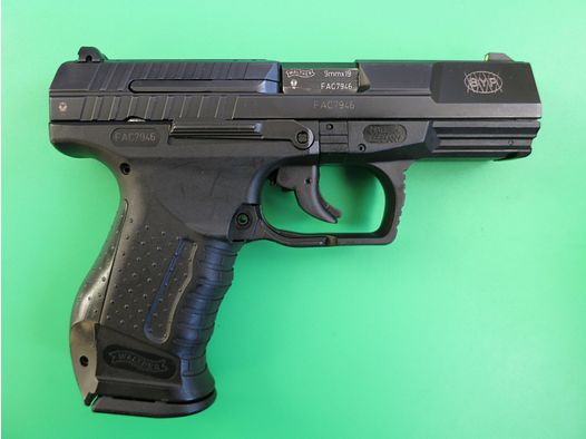 „Pistola di polizia“ Walther P99, 9 mm Luger, Set completo Polizia Bavarese BYP, James Bond #26