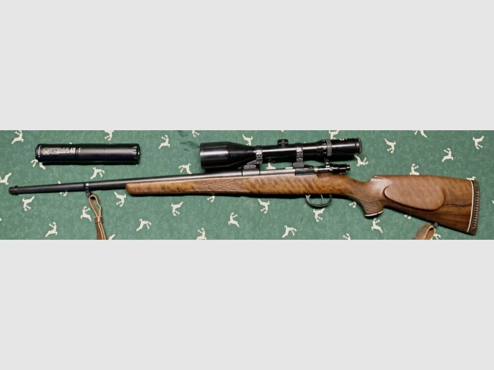 Zastava mit Mündungsgewinde + A- Tec Schalldämpfer - .30-06 Spring