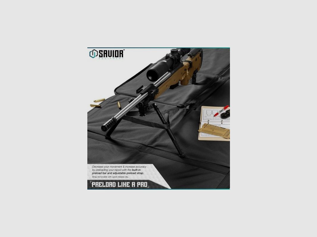 SAVIOR TAPIS DE TIR NOIR, image 2 sur 2