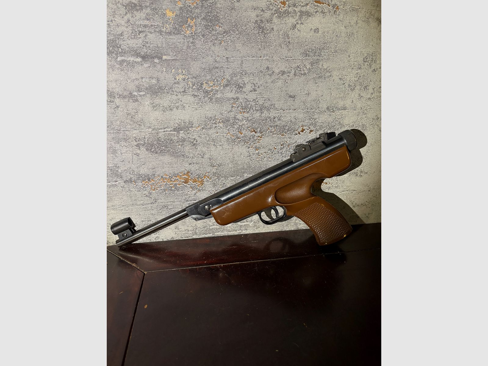 Pistolet à air à canon rayé