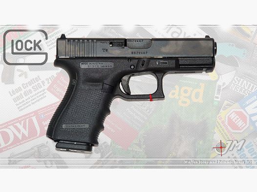 Glock 19 Gen4 MOS 9mm Para