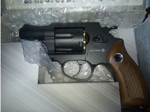 Borner 733 Revolver CO2 4,5 mm BB NUOVO