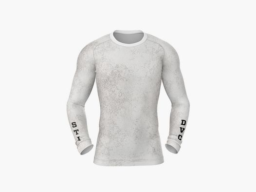 DED STI Competition Long Sleeve Compression T-shirt White, size: M, Clothes type: Kids