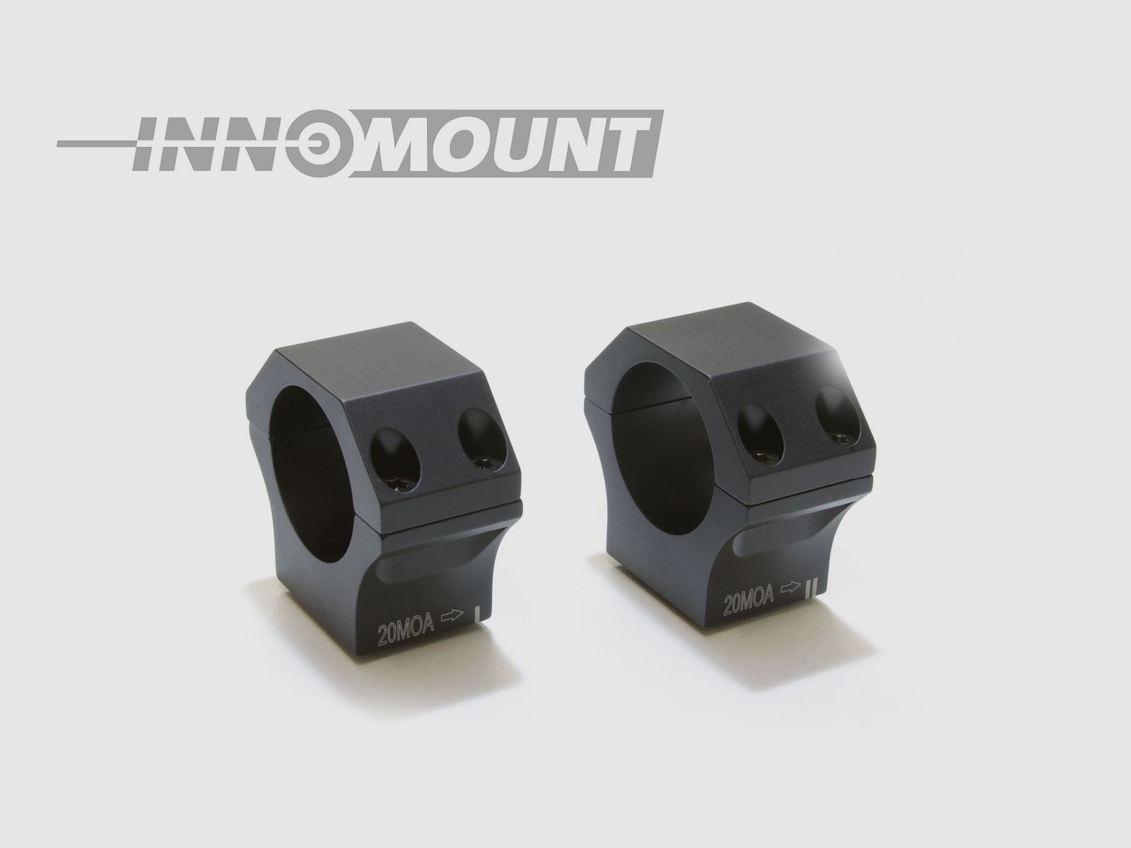 Innomount Ringpaar Tactical – ohne Universalschnittstelle – Ring 34mm – 20-40-MOA
