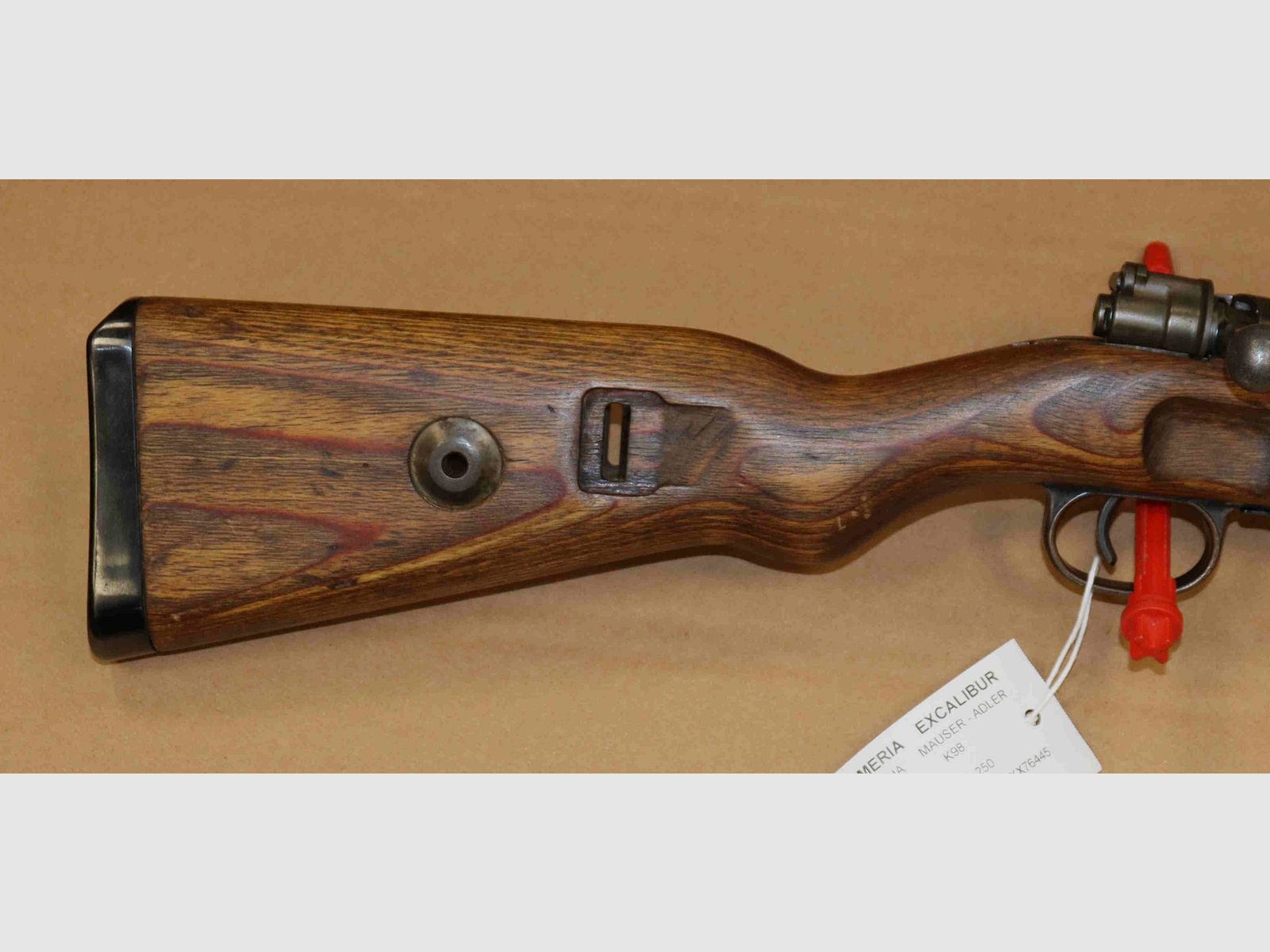 Mauser Geweer - Adler Model K98 Kaliber 22-250 met Optiek, afbeelding 5 van 12