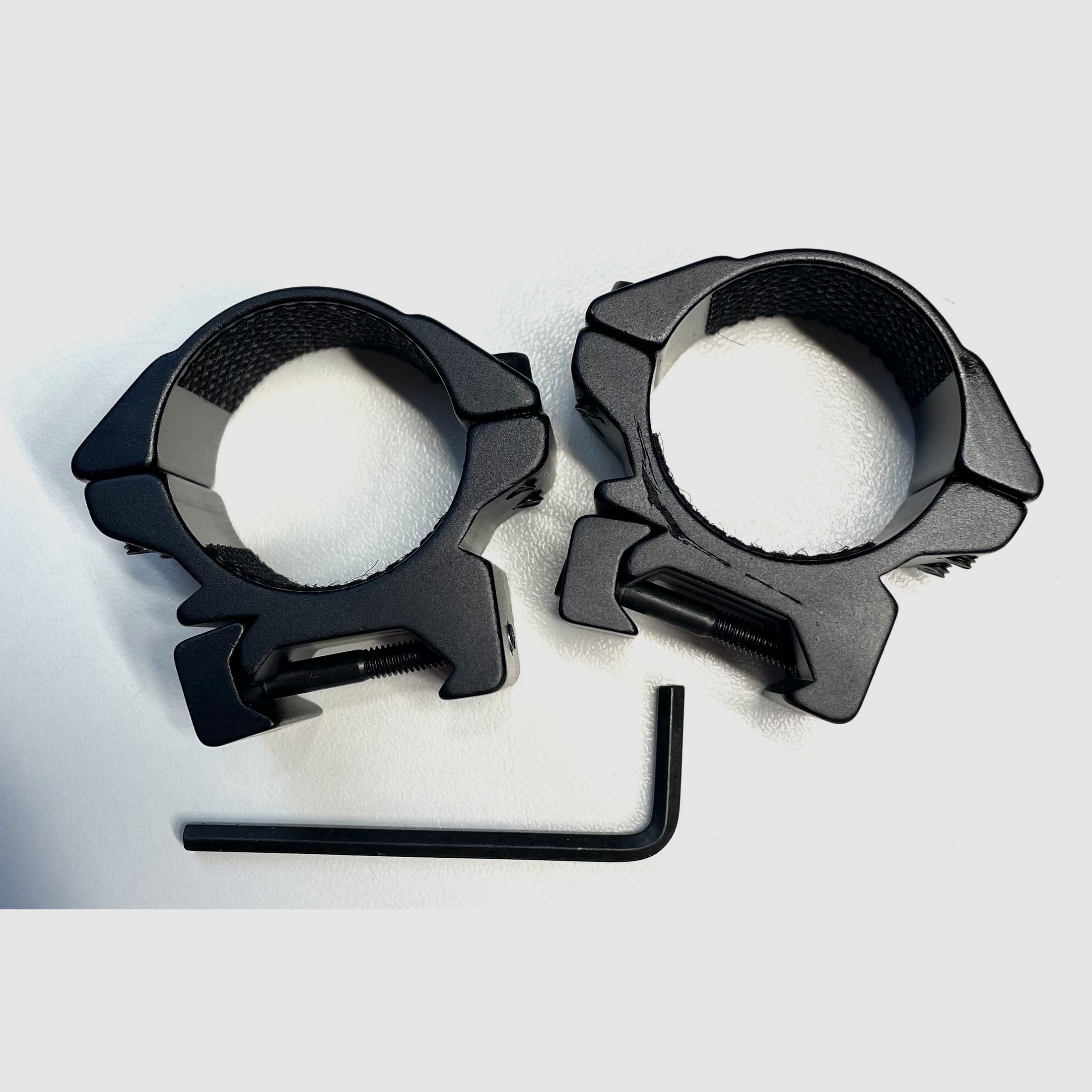 Espositore HAWKE 22115 montaggio anello basso da 30 mm per guida Weaver supporto per telescopio V411