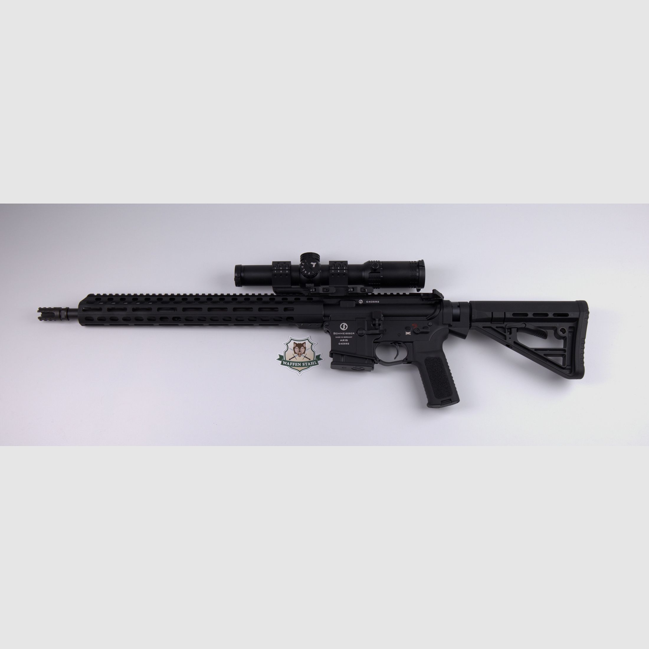 SCHMEISSER M5FL Mit Schmeisser QSM Montage Und ZF Falke 1-8X24 - UVP: 3385,00 €