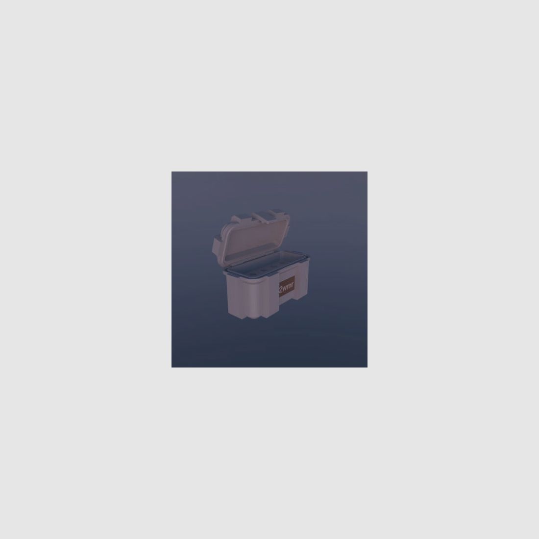 Filamelt Munitionsbox / .22 WMR / ‘Klappdeckel’ / Patronenbox, Ammo Box