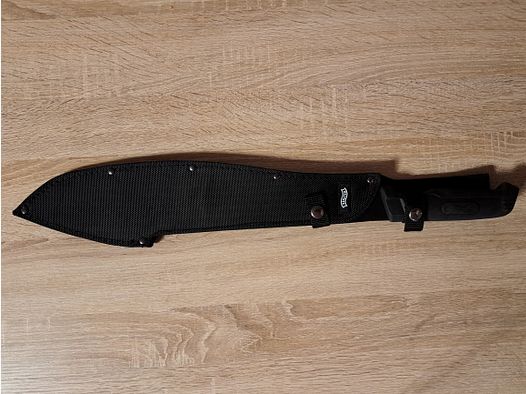 Large Walther outdoor knife / machete with sheath