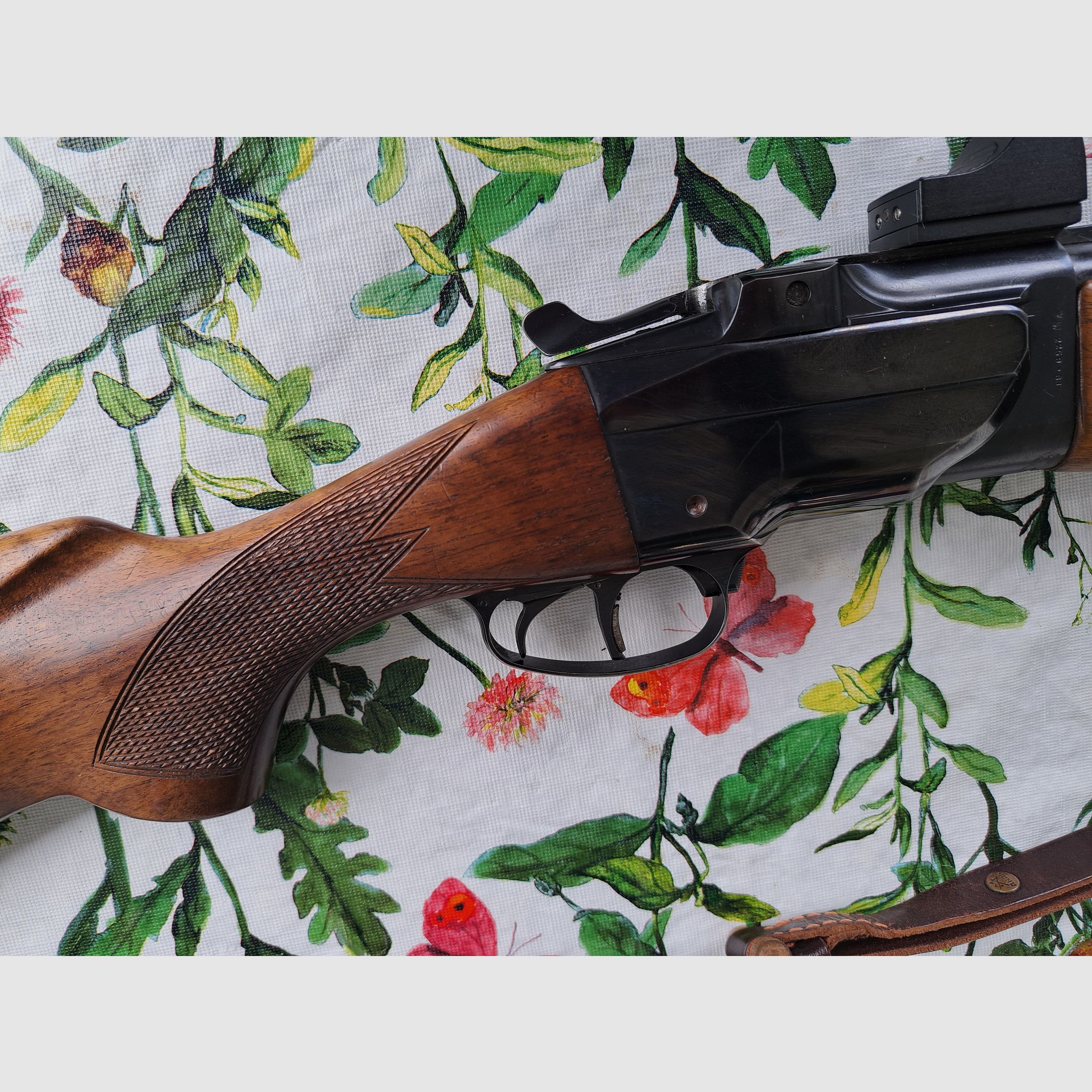 Brünner (CZ) ZH 104 Poldi Acero Especial con visor de punto rojo Docter