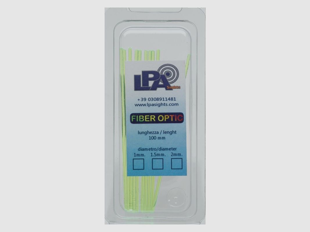 FIBER OPTIC LPA DA 1,5MM ZIELONY 1P.Z.
