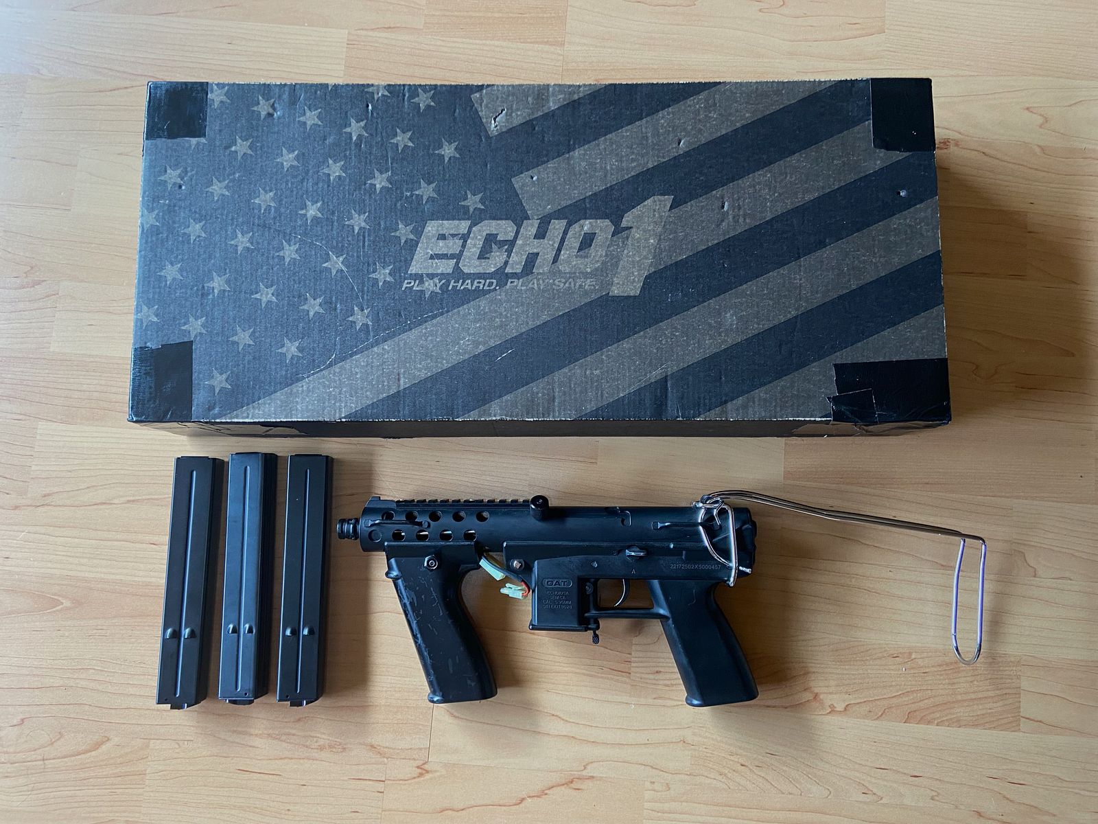 Tec-9 Echo1 GAT General Assault Tool S-AEG Gebrauchter Zustand
