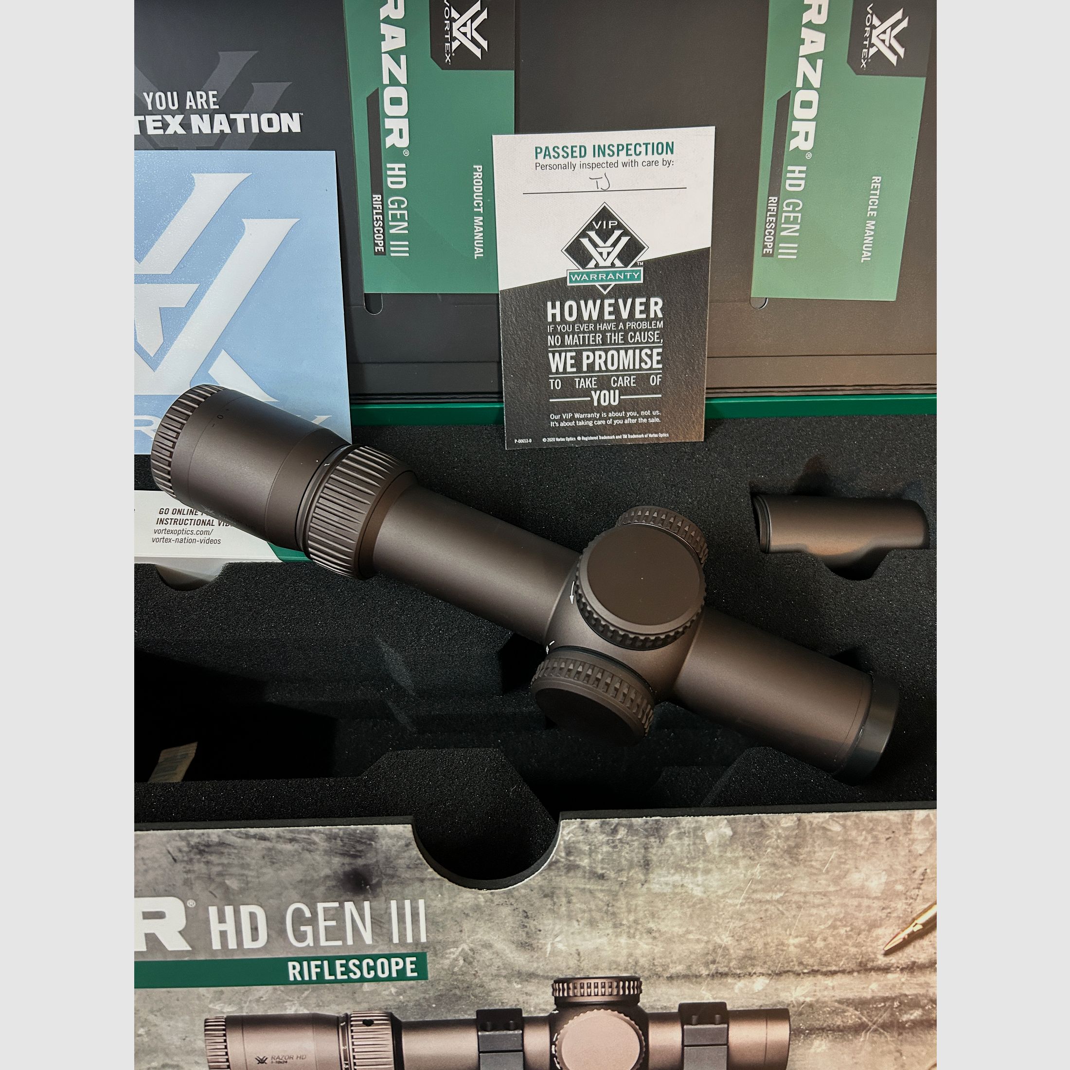 Vortex Razor HD Gen III 1-10x24 MRAD